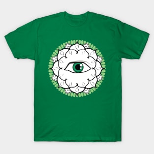 Green Eye Mandala T-Shirt